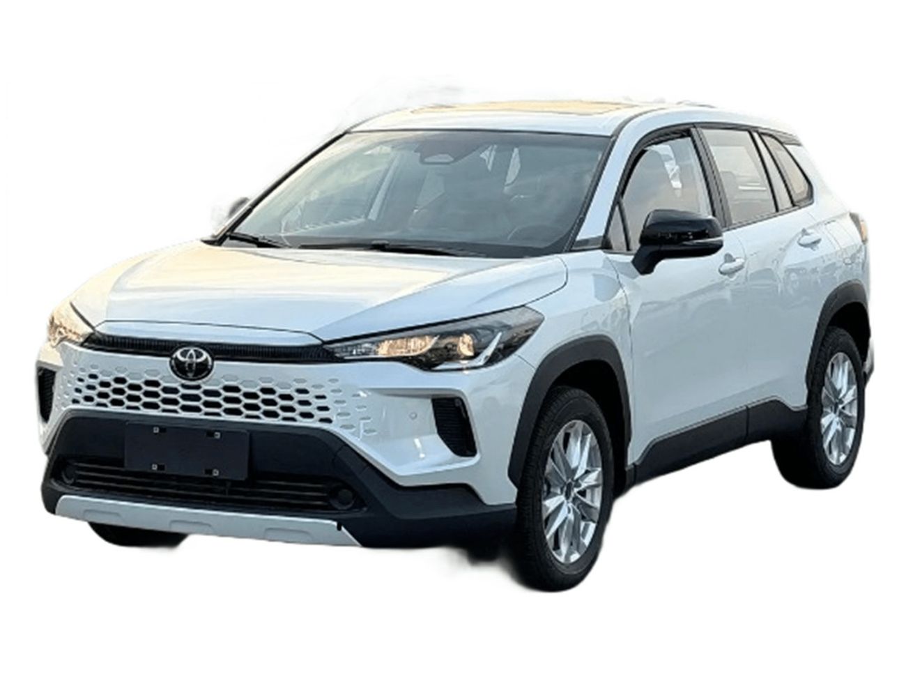 تويوتا كورولا كروس ECTGLD007 - 2025 Toyota Corolla Cross - 2.0L Hybrid Auto - White - Facelift - Chinese