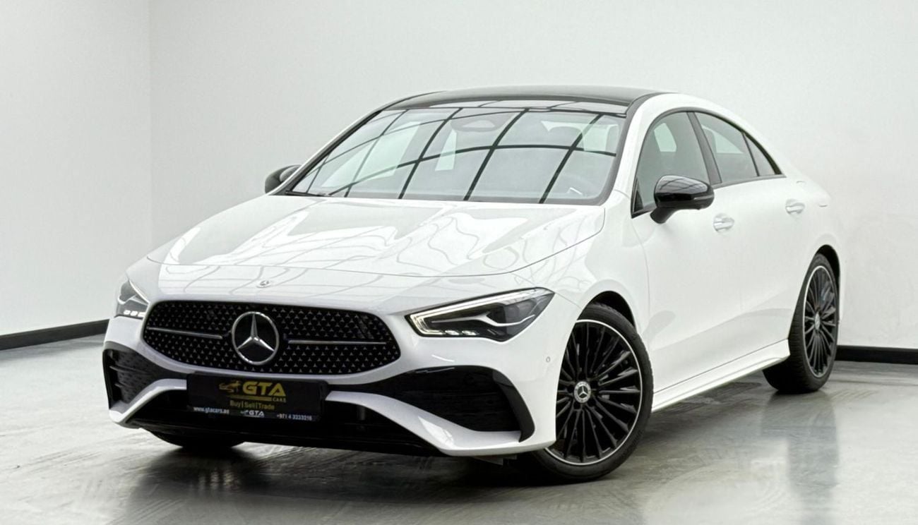 مرسيدس بنز CLA 250 Std 2.0L (221 HP) *Brand New* 2025 Mercedes-Benz CLA250 AMG, 5 Years MB Warranty, Delivery Kms, Full