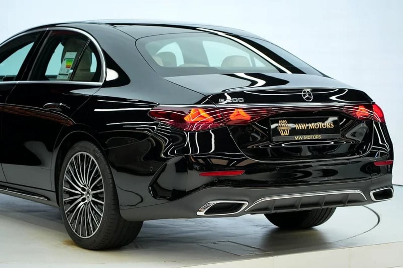 مرسيدس بنز E200 Summer Offer | E 200 | GCC 0km | Agency Warranty | AMG Sports Package