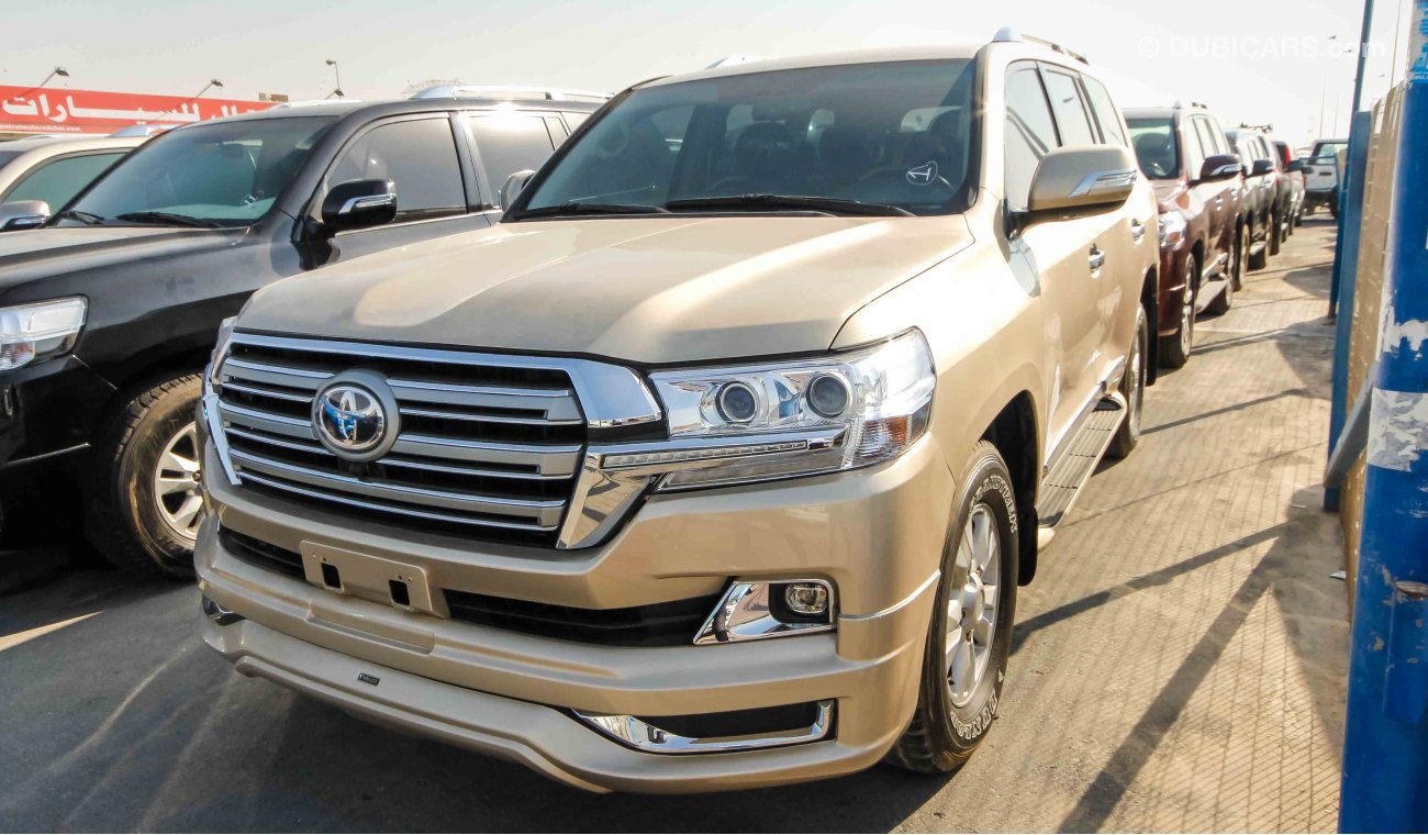 Toyota Land Cruiser GX.R V8 Auto facelifted to 2017 design from exterior and interior like VXR design 2017 EXPORT ONLY