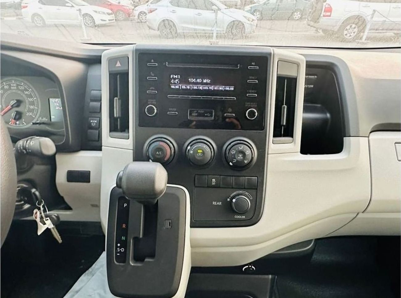 Toyota Hiace 3.5L, HIGH ROOF, PETROL, AUTOMATIC TRANSMISSION, 13 PERSON, AIRCONDION, POWER WINDOWN, MODEL 2025