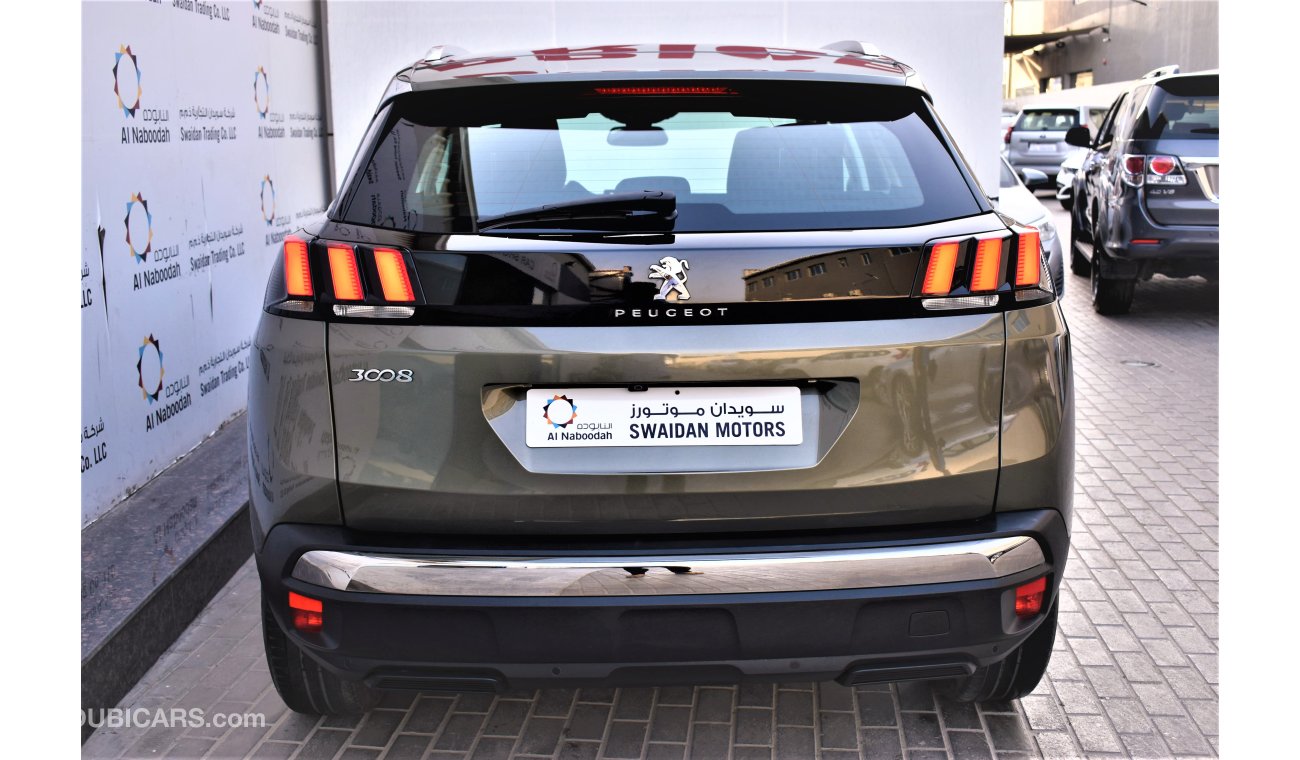 بيجو 3008 AED 1664 PM | 1.6L ACTIVE GCC AGENCY WARRANTY