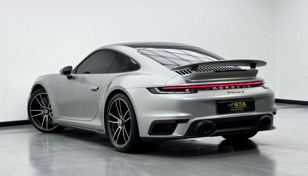 Porsche 911 Turbo S 3.8L (640 HP) Coupe 2022 Porsche 911 Turbo S, 2025 Porsche Warranty, Sport Chrono Package, F