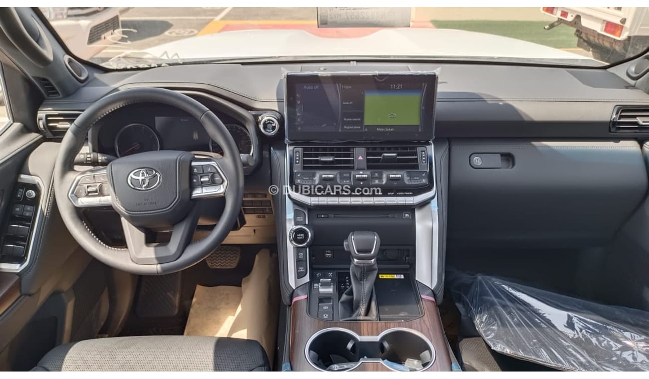 Toyota Land Cruiser L/C300 VX+ 3.3L DSL A/T Floor 22YM-FULL OPTION - 7 Str - GRY_BLK  - EURO SPEC (FOR EXPORT)