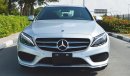 Mercedes-Benz C 250 2018, 0km, V4 Turbo with 2 Years Unlimited Mileage Warranty