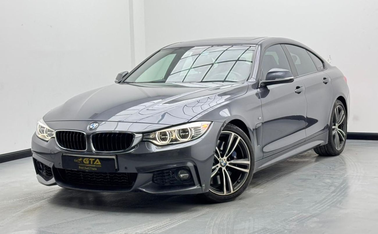 BMW 440i M Sport 3.0L 2016 BMW 435i M-Sport Gran Coupe, Full Service History, Excellent Condition, GCC
