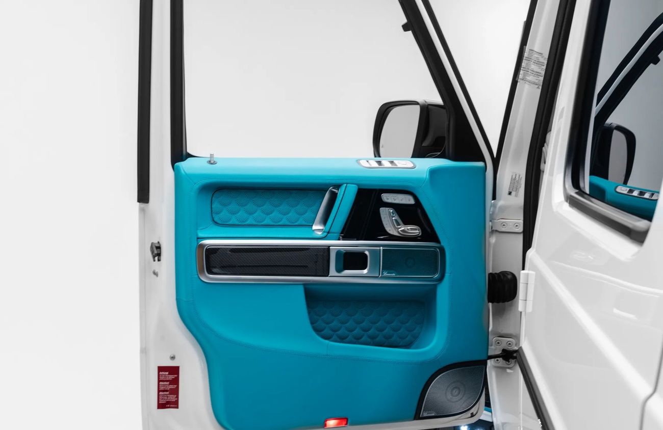 Mercedes-Benz G 63 AMG 4X4² 4.0L V8 Bi-Turbo Engine