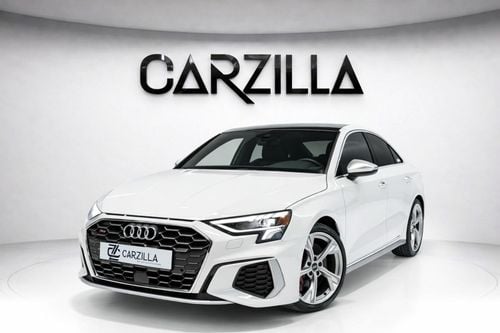 Audi S3 TFSI quattro 2.0L Sedan AED 2,937 / Monthly l 0% Down Payment l S3 l Fully Loaded