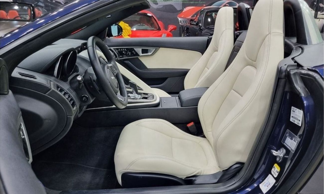 Jaguar F Type Std JAGUAR F TYPE 2015 GCC IN BEAUTIFUL SHAPE FOR 79K AED