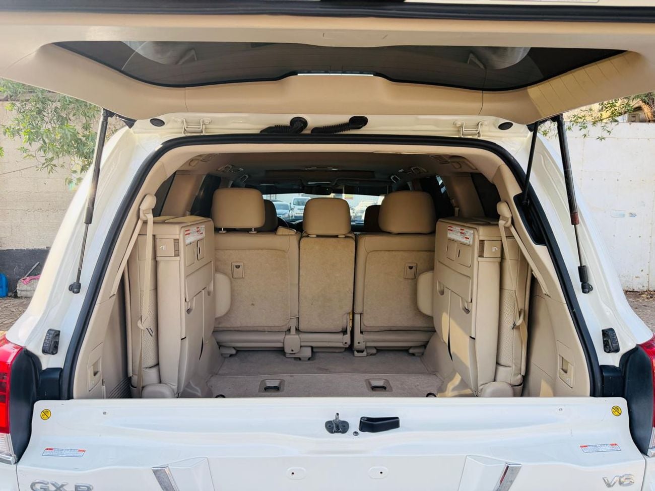 تويوتا لاند كروزر Toyota landcruise 2019Model GXR 4.0L V6 petrol Engine Colour White Transmission Automatic Interior.B