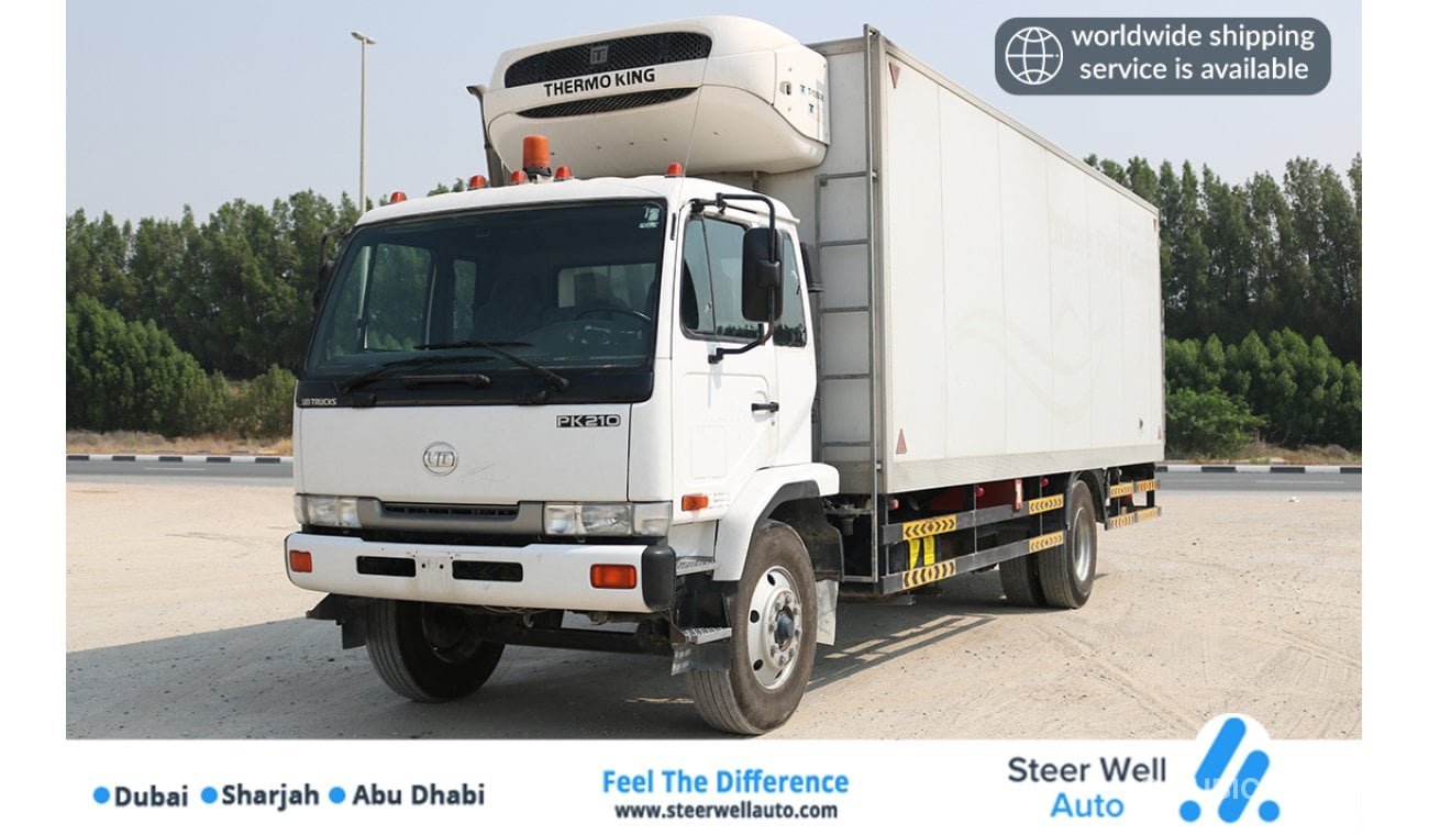 نيسان يونايتد ديزل PK210 WITH THERMOKING T-1000R FREEZER AND INSULATED BOX AND TAIL LIFT 12 TON TRUCK