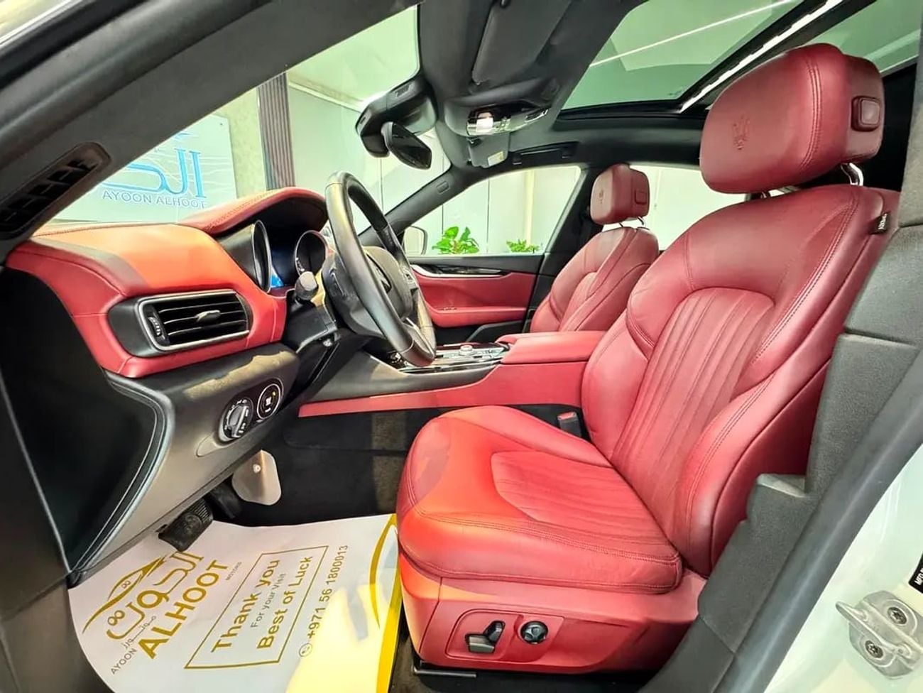 Maserati Levante GRANLUSSO LOVELY LAVENTE V6 || GCC || TOP OPTIONS || LOW MILEAGE || PERFECT CONDITION