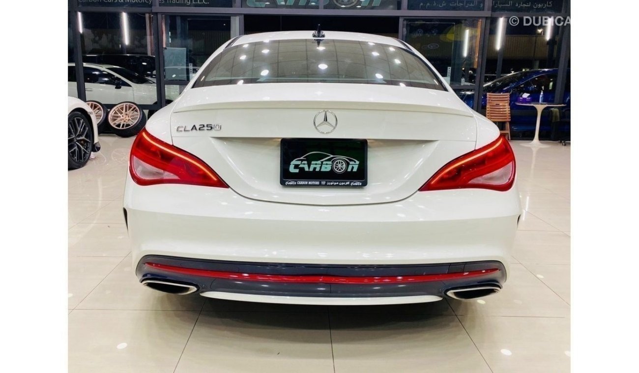 Mercedes-Benz CLA 250 Sport Sport Sport Sport MERCEDES CLA 250 2017 MODEL IN VERY GOOD CONDITION FOR ONLY 75K AED