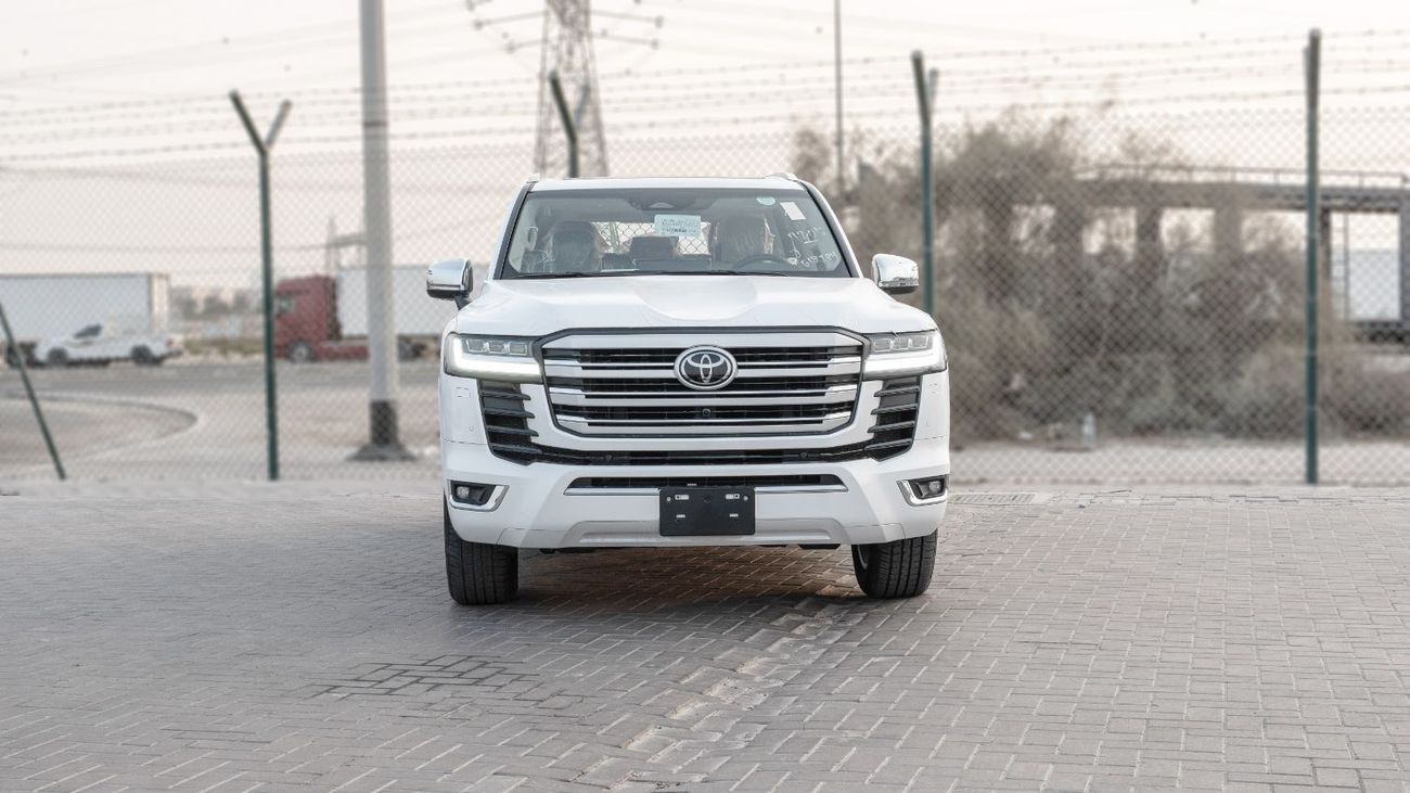 تويوتا لاند كروزر 2025 Toyota Land Cruiser VXR 3.5L AT Petrol (Without body kits) White