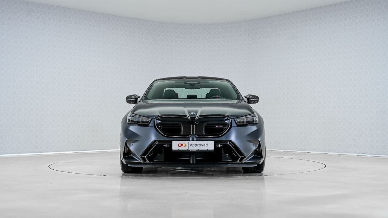 BMW M5 Competition Individual | AED 7,820 PM | Warranty - Service February 2028 | GCC
