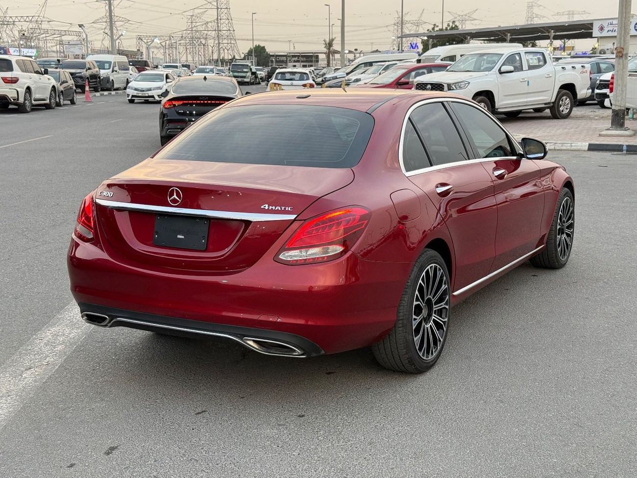 مرسيدس بنز C 300 2018 MERCEDES BENZ C300 4MATIC IMPORTED FROM USA