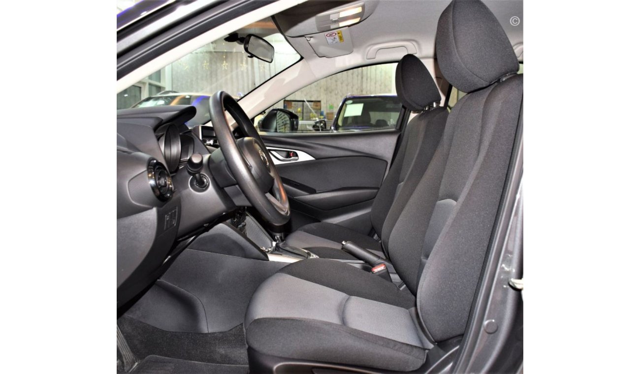 Mazda CX3 ORIGINAL PAINT ( صبغ وكاله ) Mazda CX-3 2018 Model!! in Grey Color! GCC Specs