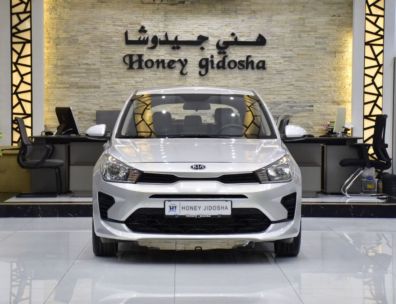 Kia Rio LX EXCELLENT DEAL for our KIA Rio ( 2021 Model ) in Silver Color GCC Specs