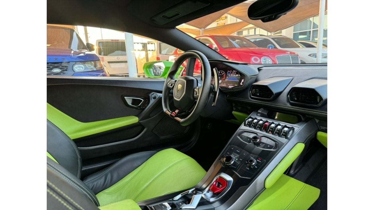 لامبورغيني هوراكان LP610-4 لمبرجيني هوراكان LP 610  خليجي 2016 صبغ وكالة بحالة الوكالة  فل اوبشن فل كاربن لون مميز