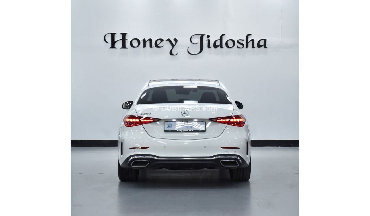 مرسيدس بنز C 300 EXCELLENT DEAL for our Mercedes Benz C300 ( 2022 Model ) in White Color Korean Specs
