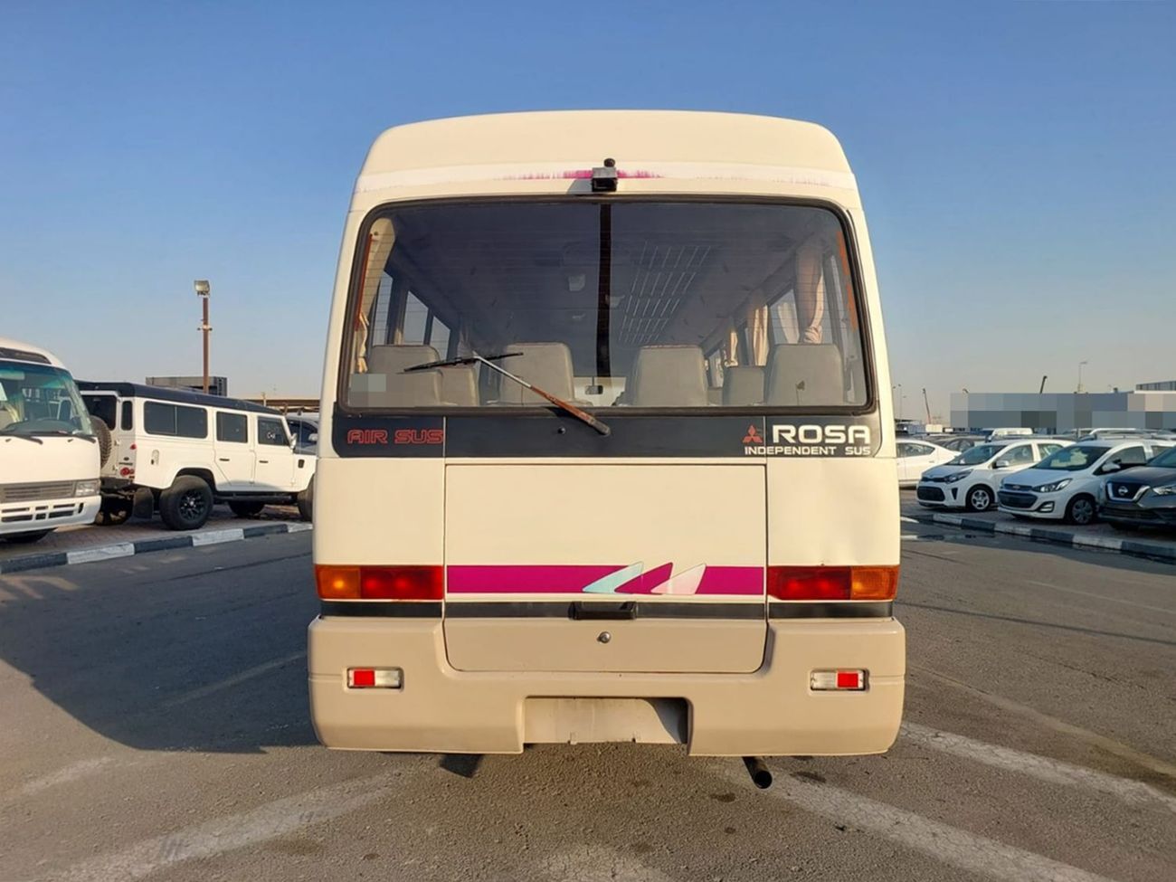 Mitsubishi Rosa MITSUBISHI ROSA BUS RHD 1995 MODEL 3.9 L DIESEL AUTOMATIC(PM30430)