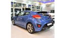 هيونداي فيلوستر EXCELLENT DEAL for our Hyundai Veloster TURBO 2016 Model!! in Blue Color! GCC Specs