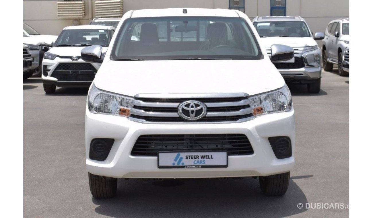 Toyota Hilux 2021 | 2.7L DLX 4X2 BASIC DC MT WITH FABRIC SEATS AND PETROL PICKUP