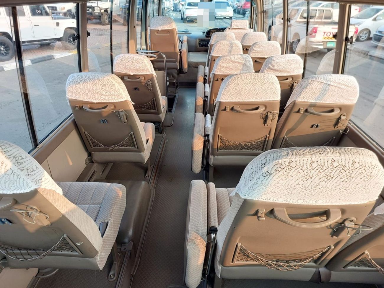 تويوتا كوستر TOYOTA COASTER BUS RHD 1998 MODEL 4.1 L DIESEL AUTOMATIC(PM004956)