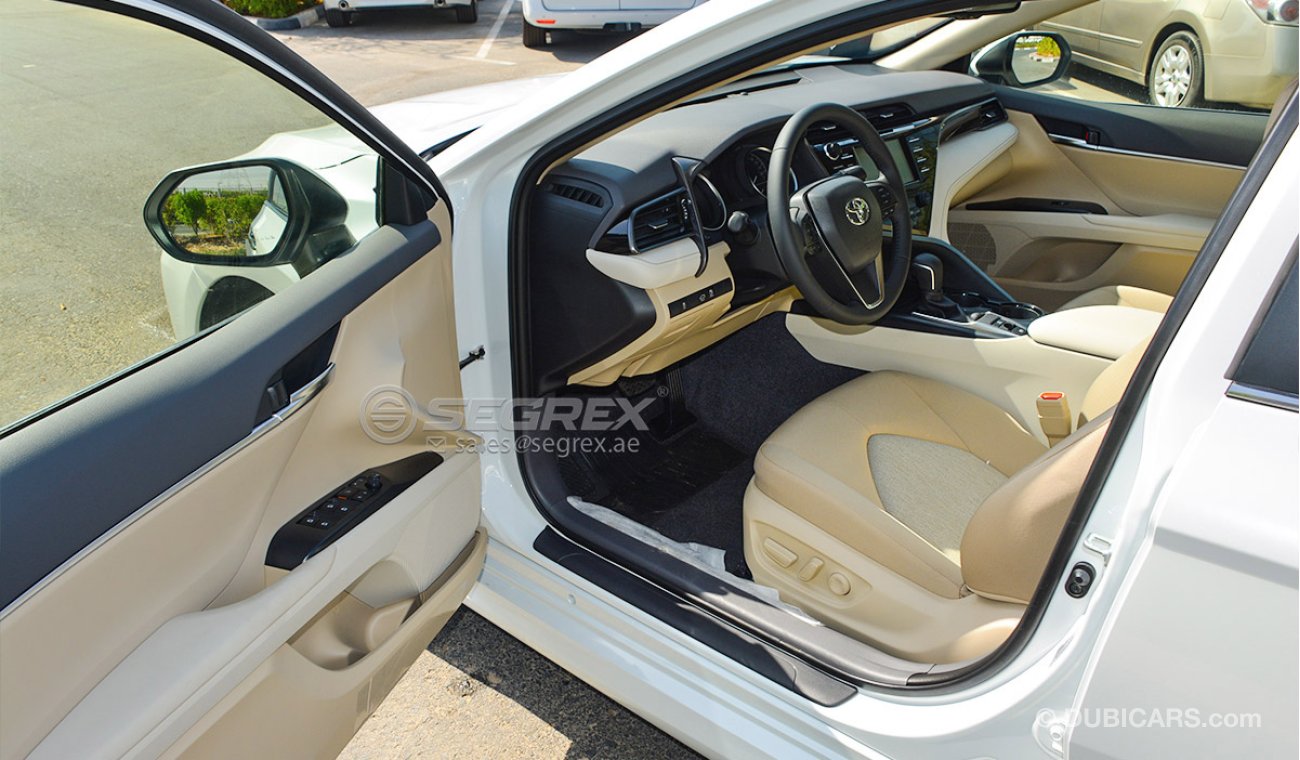 تويوتا كامري 2020YM 2.5 GLE Sunroof, Smart Key, Rear Camera-Black inside Gray Available