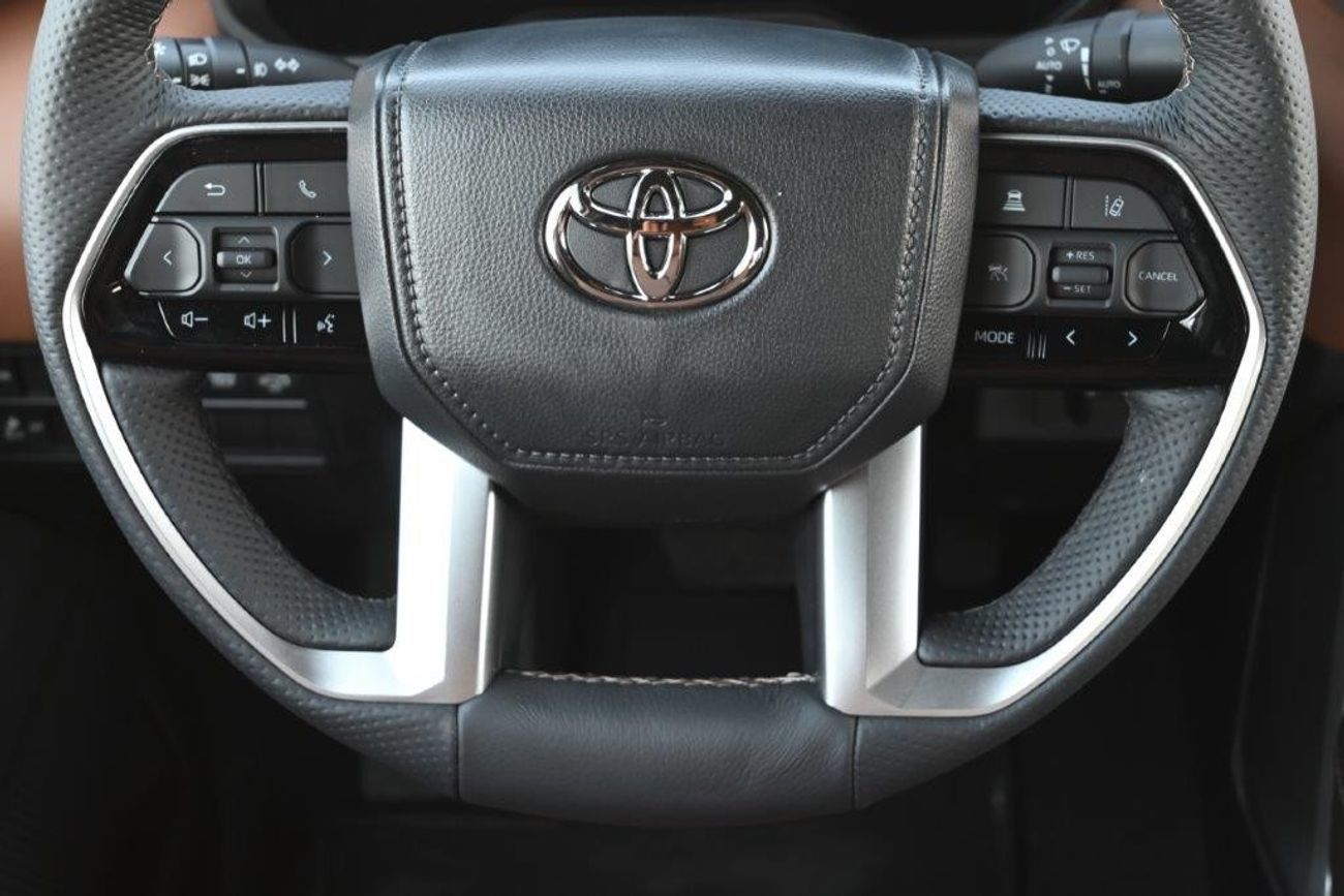 تويوتا تاندرا 2025 MODEL TOYOTA TUNDRA CREWMAX PLATINUM 1794 V6 3.4L TURBO 4WD 5-SEATER AUTOMATIC TRANSMISSION