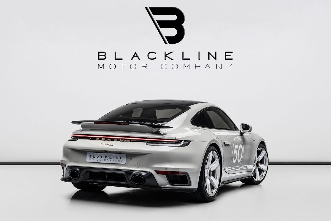 Porsche 911 Turbo S 3.8L (645 HP) Coupe 2025 Porsche 911 Turbo 50, 3.8L F6 AWD, 641 bhp, 8 Speed PDK.