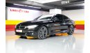 بي أم دبليو 440 BMW 440i Coupe M-Kit 2017 GCC under Agency Warranty with Flexible Down-Payment.