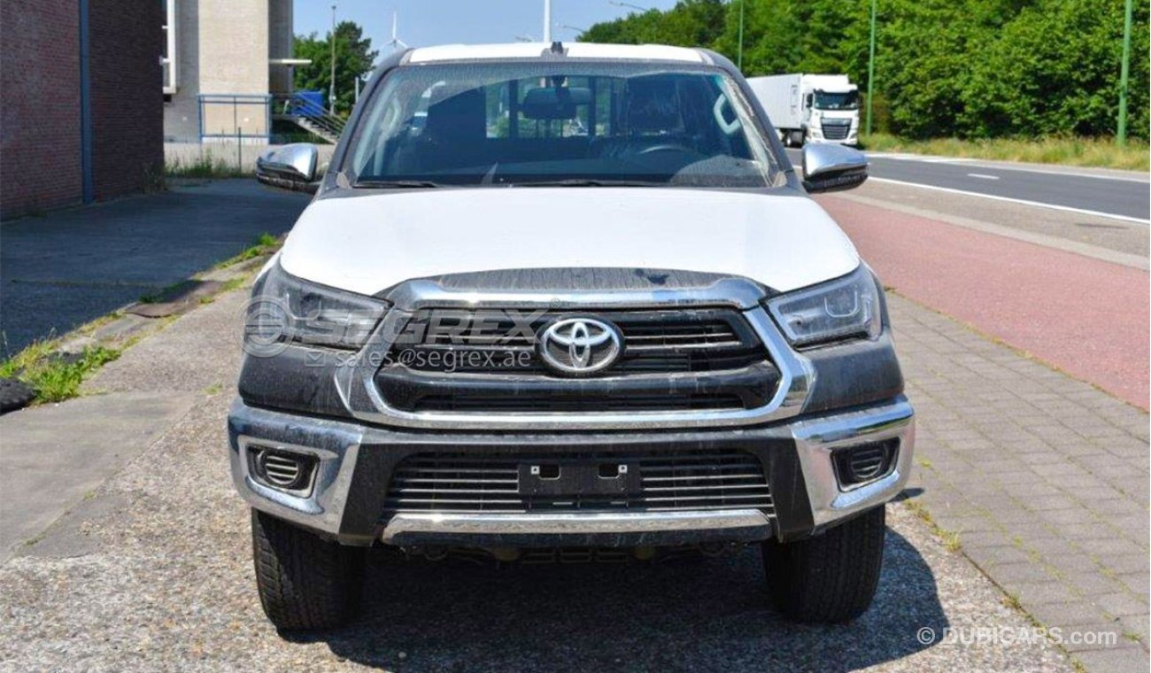 Toyota Hilux 2021 Toyota Hilux DC 2.4 TDSL 4WD MT Wide body with Auto AC ( Gray & Silver ) Ex Antwerp