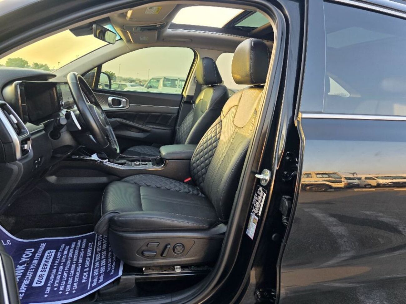 Kia Sorento 2022 Model SX 2.4cc engine Paranomic roof,  360 camera and 7 seater