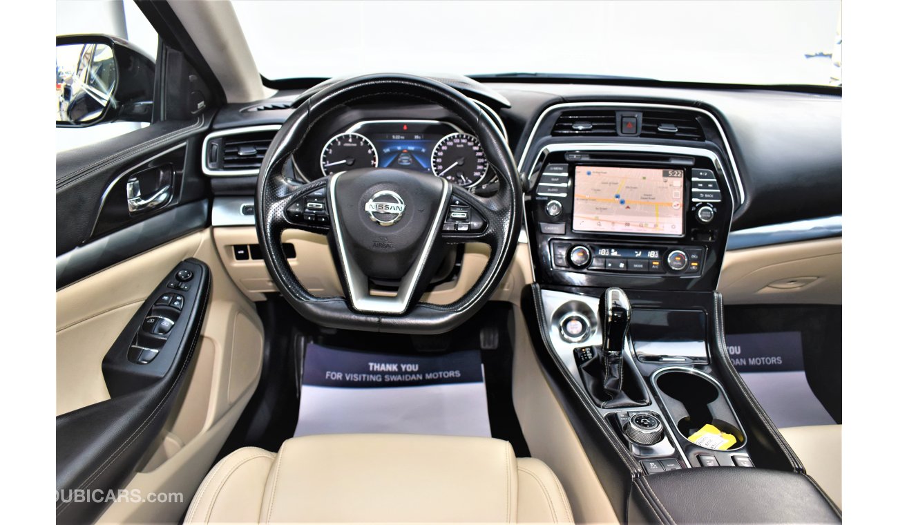 Nissan Maxima | AED 2250 PM | 0% DP | 3.5 SV GCC DEALER WARRANTY
