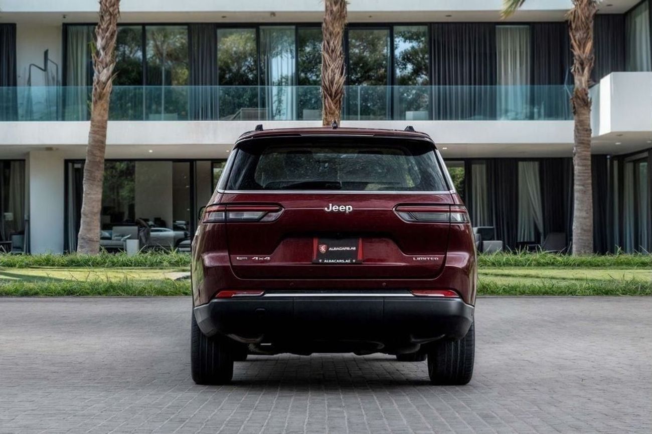 جيب جراند شيروكي LIMITED | 7 SEATS | 2,644 P.M  | 0% Downpayment | Under Warranty