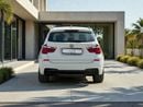 بي أم دبليو X3 AED 1,670 P.M | 0% DOWN PAYMENT | BMW X3 XDRIVE28I M KIT | 2017 | GCC SPECS