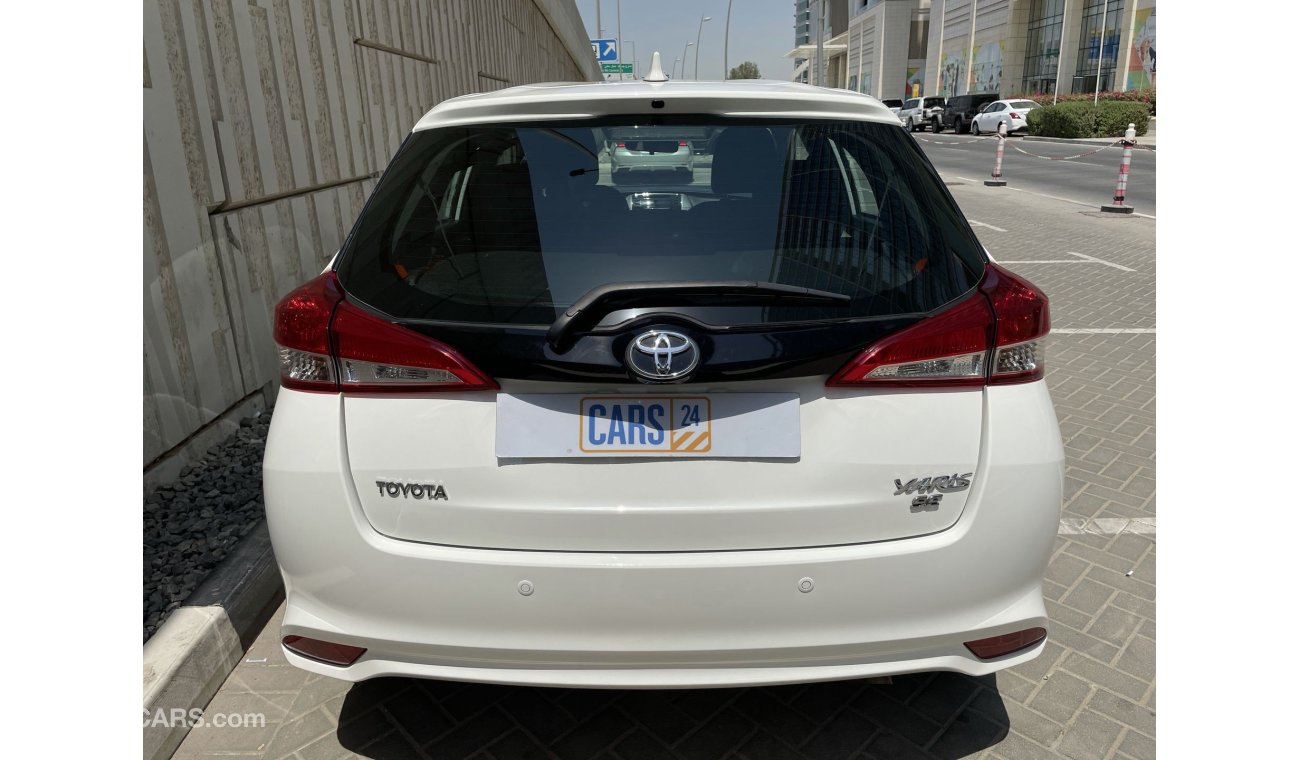 Toyota Yaris 1.3L | SE|  GCC | EXCELLENT CONDITION | FREE 2 YEAR WARRANTY | FREE REGISTRATION | 1 YEAR FREE INSUR