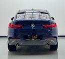BMW X4 xDrive 30i M Sport 2.0L 2019 BMW X4 xDrive30i M-Sport, BMW Service History, GCC