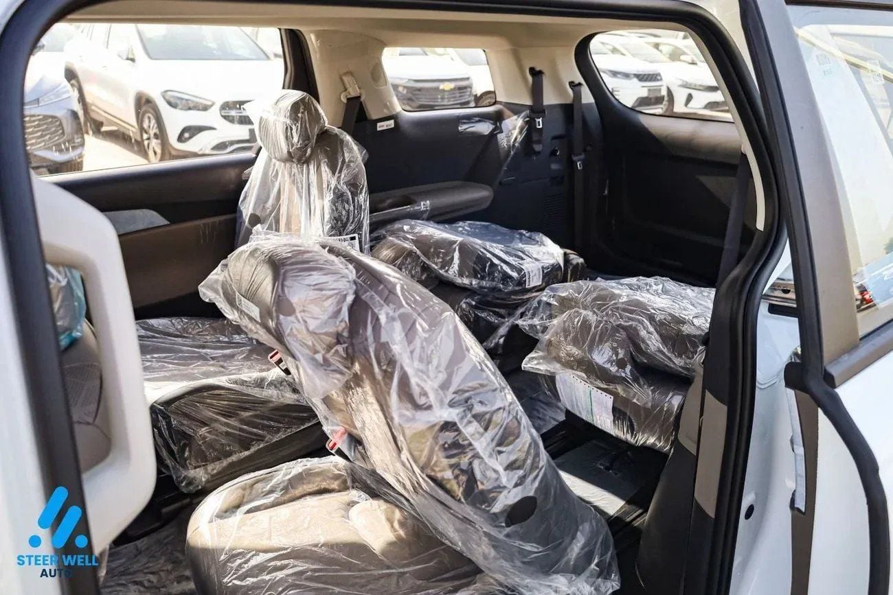 Kia Carnival 2025 | 8 Seater |3.5L | V6 Petrol | White | LHD| AT