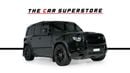Land Rover Defender 110 X P400 GCC-Black Pack-22 Inch KHAN Rims-High Specifications