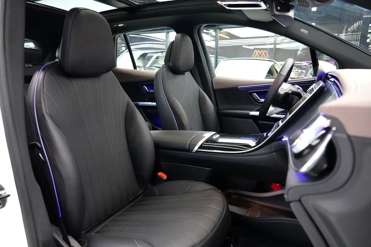 مرسيدس بنز EQE 350+ 350 | GCC 11k km | 5 Years Agency Warranty | 5 Years Service Contract