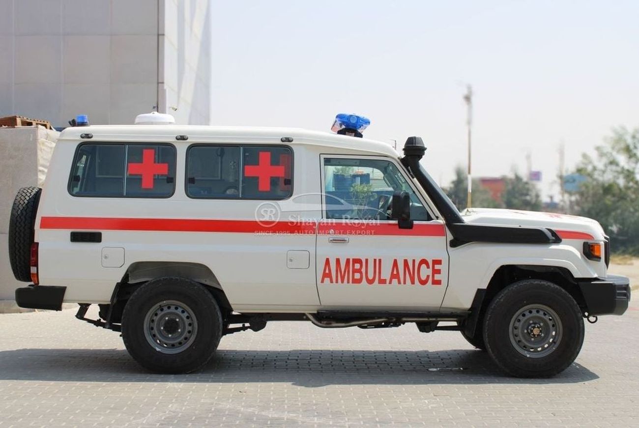 Toyota Land Cruiser 70 LHD LC78 AMBULANCE 4.2L DSL V6 4WD 3DR MT 2025MY | FOR EXPORT