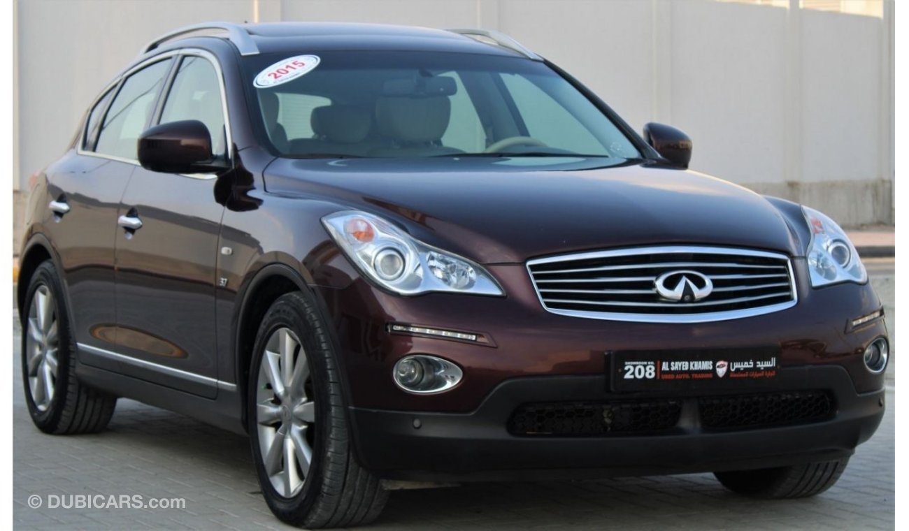 إنفينيتي QX50 إنفينيتي QX 50 2015 خليجي بحالة ممتازة بدون حوادث بدون صبغ نظيفه جدا من الداخل والخارج