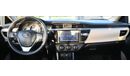 Toyota Corolla SE GCC EXCELLENT CONDITION WITHOUT ACCIDENT 2014 1.6