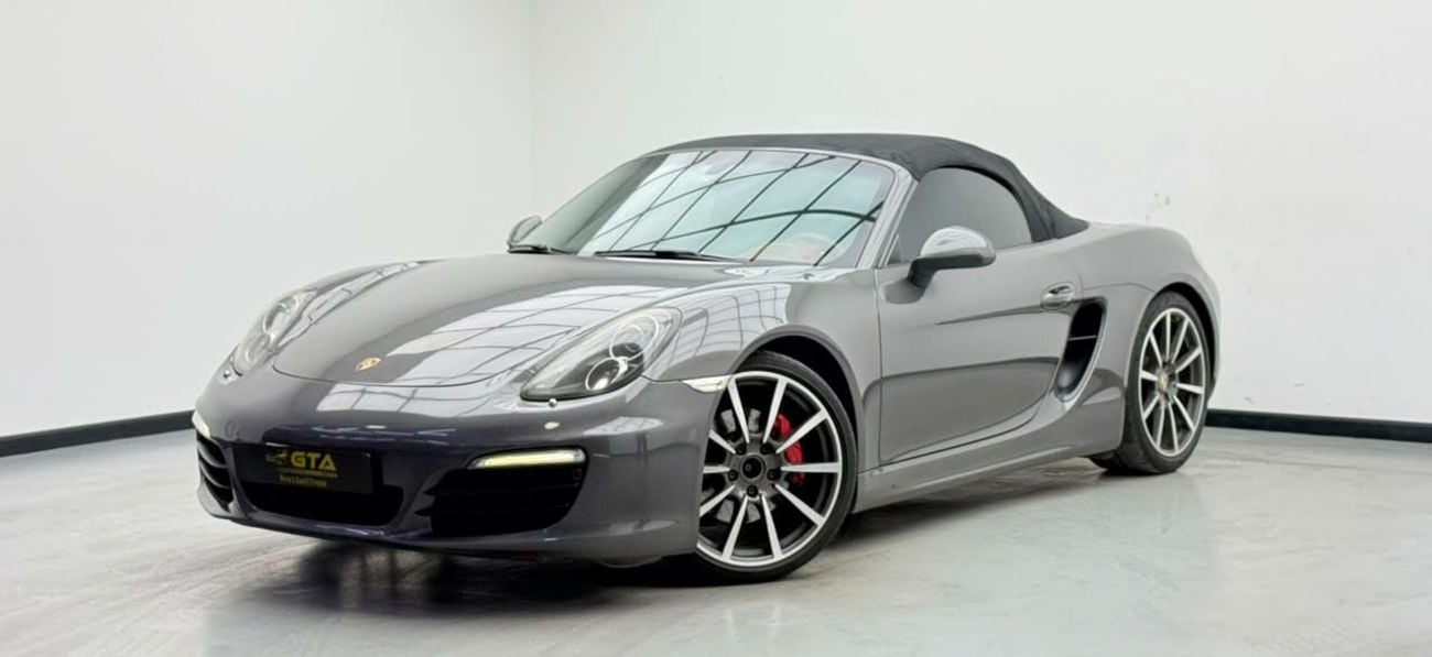 بورش بوكستر 718 2014 Porsche Boxster S, Porsche Warranty+Full Service History, GCC Specs