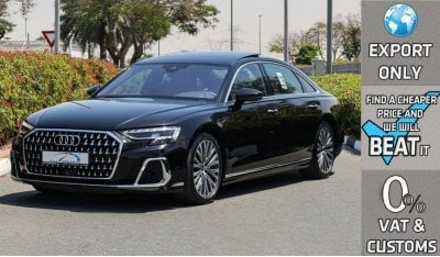 Audi A8 L 55 TFSI Quattro S-Line V6 3.0L AWD , 2023 GCC , (ONLY FOR EXPORT)