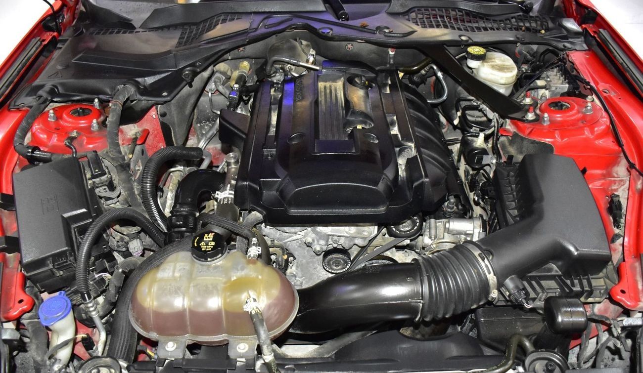 Ford Mustang EXCELLENT DEAL for our Ford Mustang ECOBOOST Convertible ( 2020 Model ) in Red Color American Specs