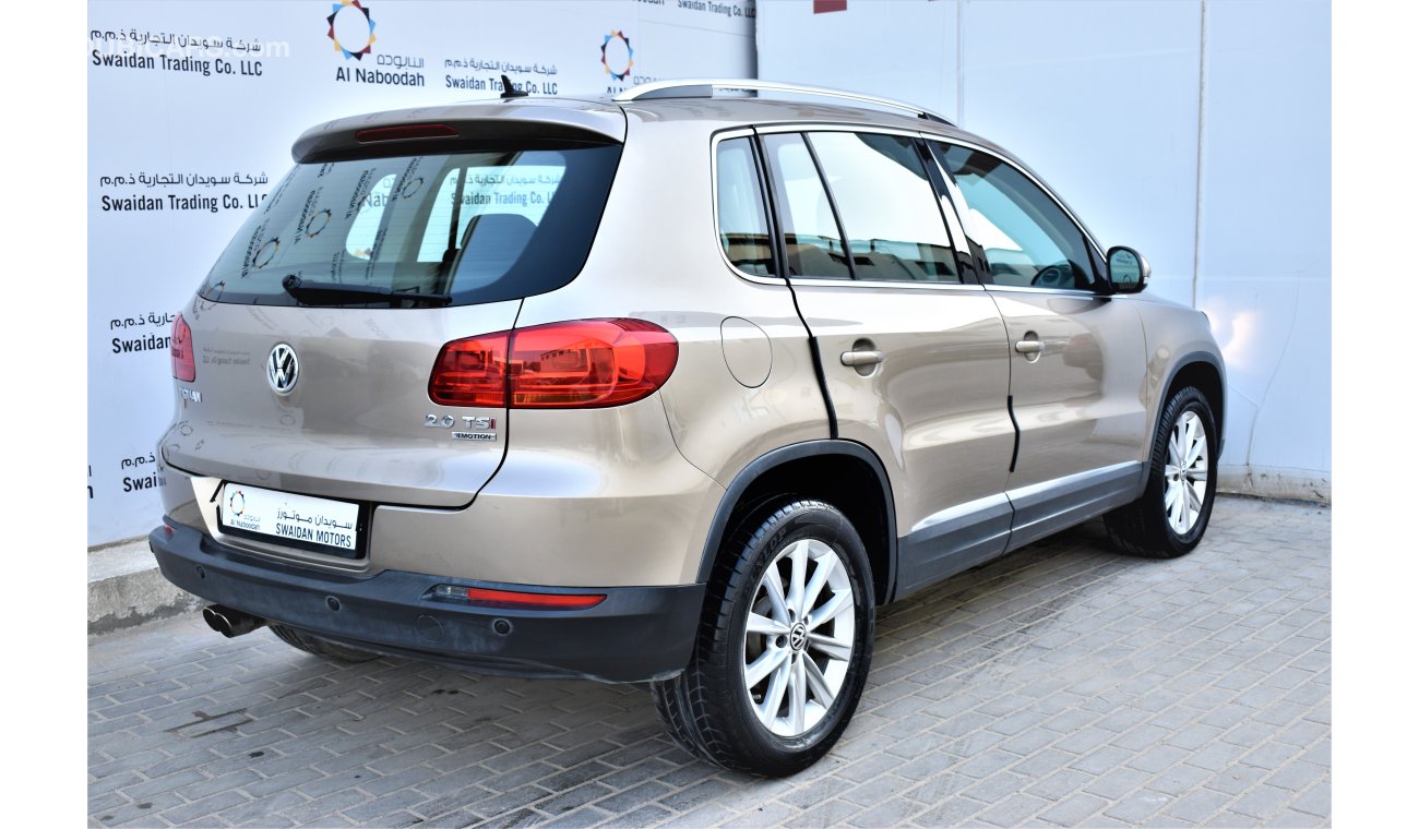 Volkswagen Tiguan 2.0L TSI 4 MOTION 2013 GCC SPECS