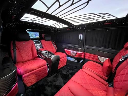 مرسيدس بنز V 300 NEW ARRIVAL 2026 MODEL VIP MERCEDES GCC V300 with ADDITIONAL REAR AC - 2 Years Warranty by VLINE